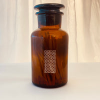 Candle and Match Jar set